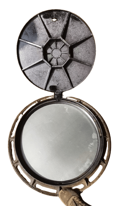 重型球墨鑄鐵雙層井蓋3