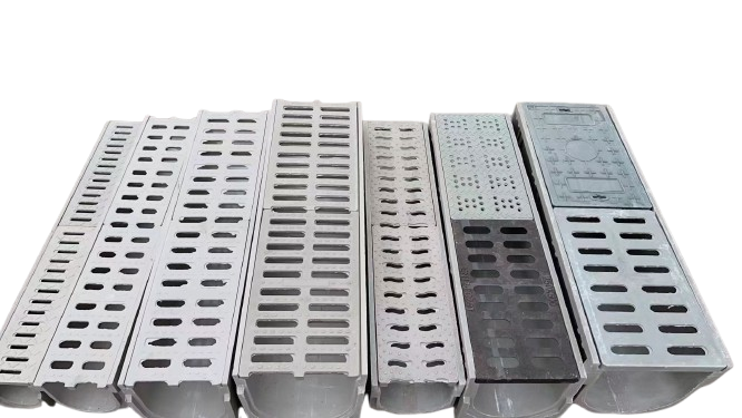 U型槽圖片，成品排水溝圖片，樹脂排水溝圖片，U型排水溝圖片