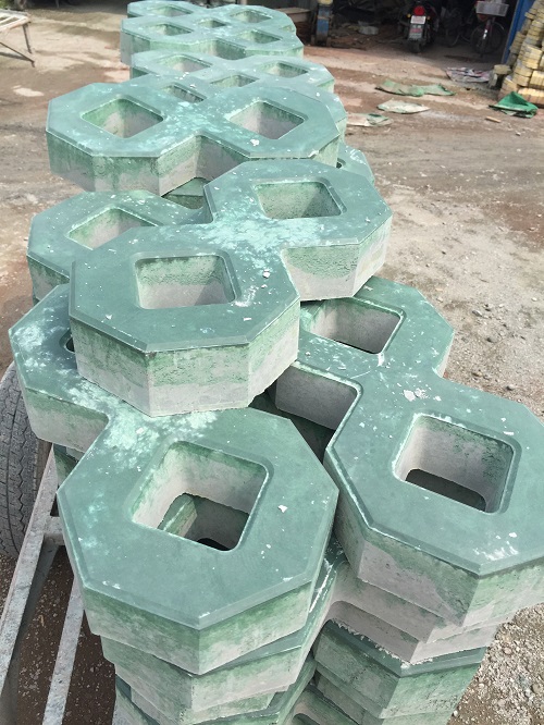 水泥彩磚圖片，混凝土水泥彩磚圖片