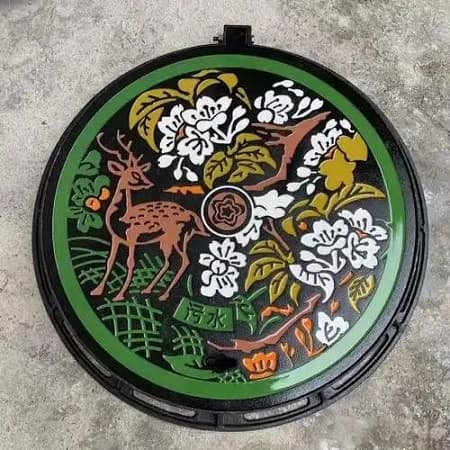 藝術井蓋圖片大全：井蓋的藝術進化之路