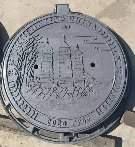 成都藝術球墨鑄鐵井蓋