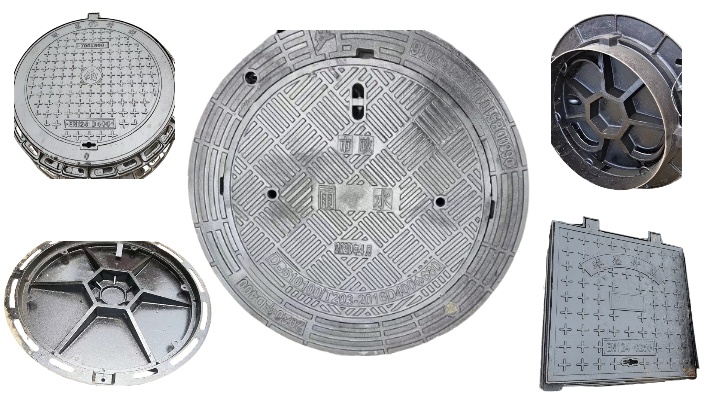 球墨鑄鐵井蓋,球墨鑄鐵井蓋規格型號,球墨鑄鐵井蓋尺寸