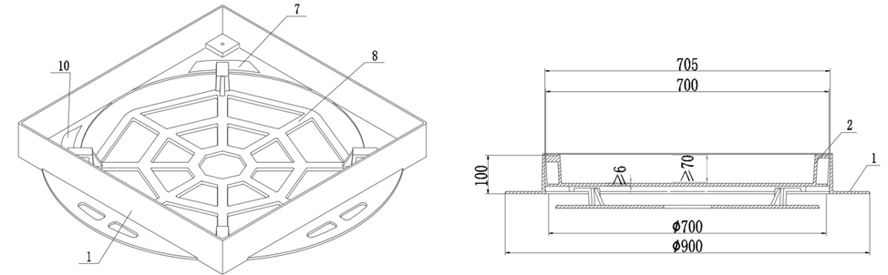 填充式井蓋樣式如圖