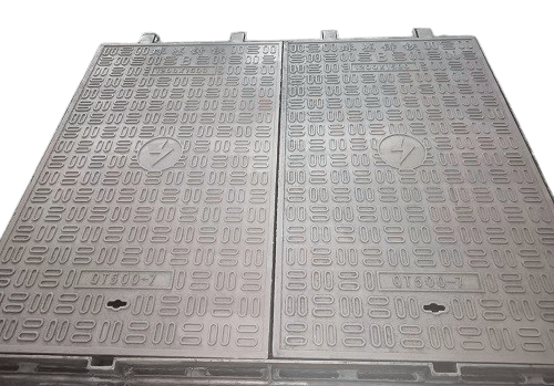 球墨鑄鐵卡簧井蓋,鑄鐵卡簧井蓋